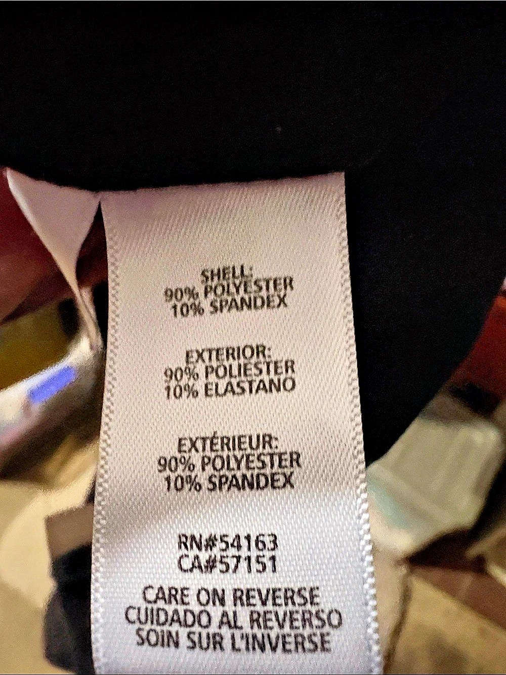Calvin Klein Black Leggings Size XL Like New - Picture 4 of 4